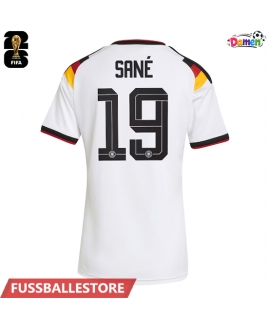 Günstige Deutschland Leroy Sane #19 Heimtrikot Damen WM 2026 Kurzarm
